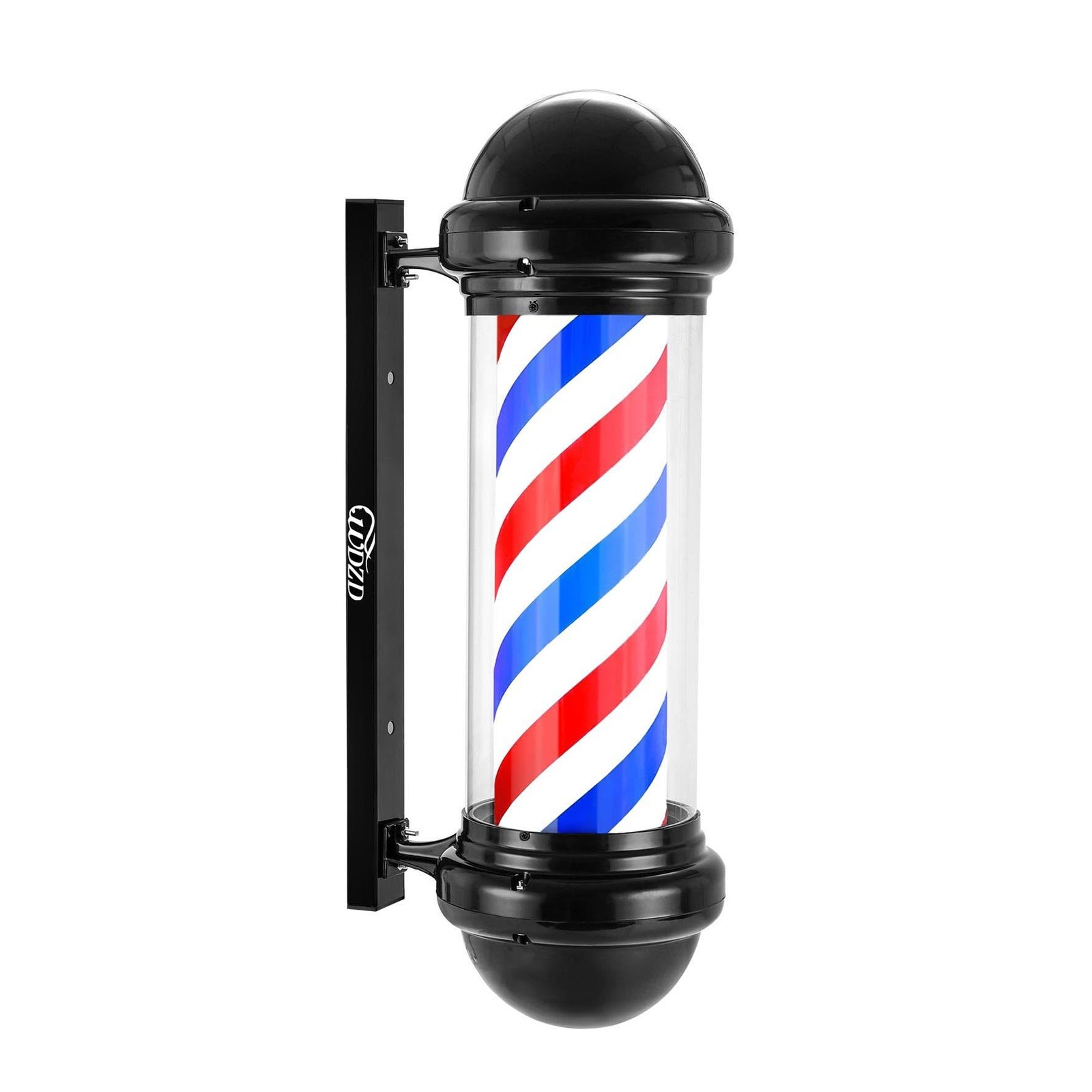 29” Red Barber Pole Light