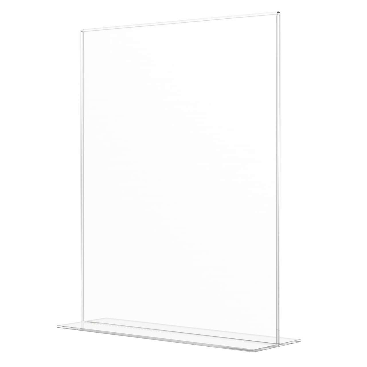 Marketing Holders Sign Holder for 8.5″ x 11″ Signs 8.5″w x 11″h, Clear
