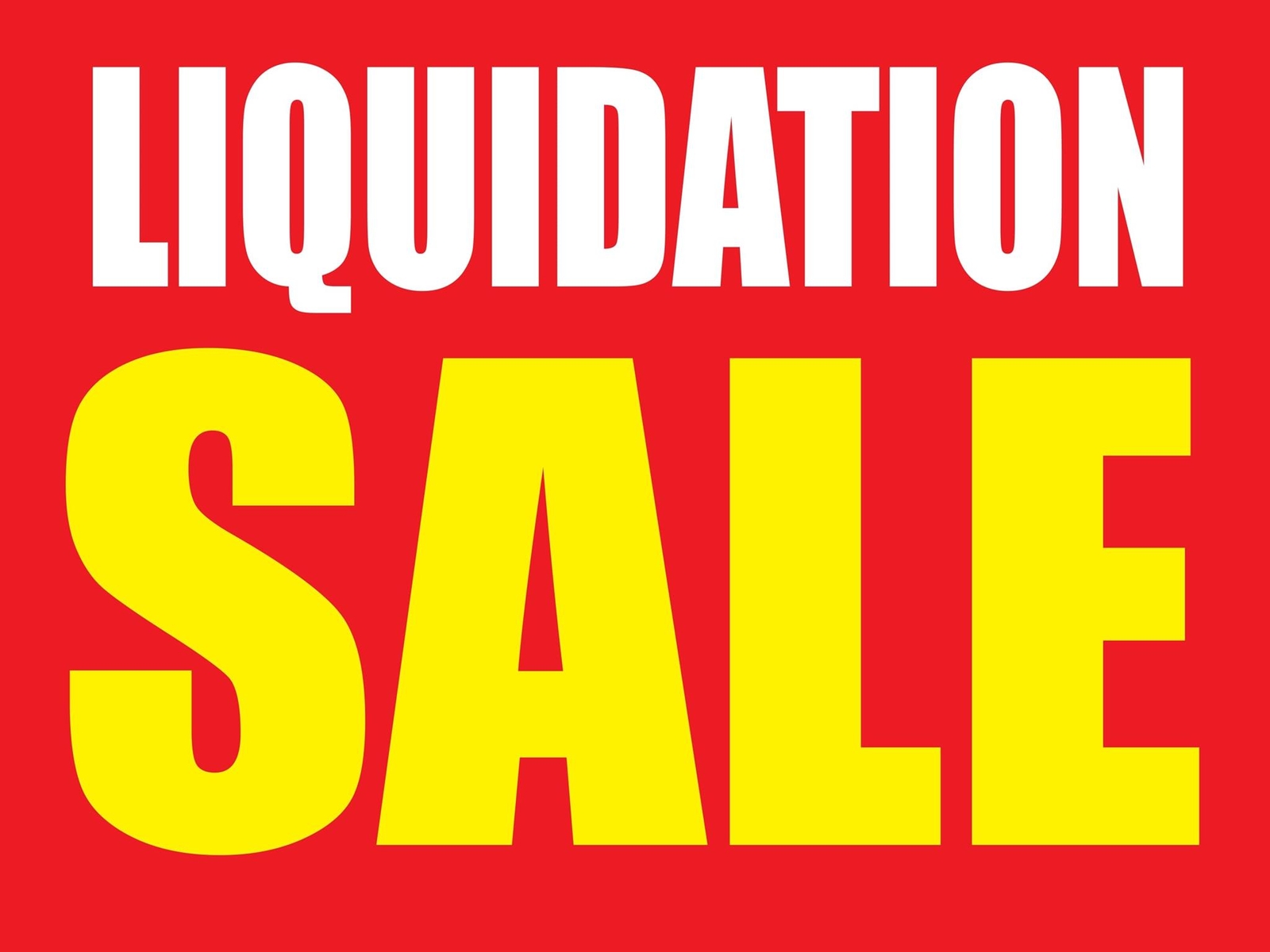 Liquidation Sale | 2 Pack | Sidewalk Yard Sign with Metal Stakes | 24″w x 18″h