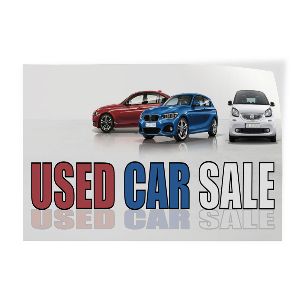 Decal Stickers Used Car Sale Outdoor Advertising Printing B Store Sign Label