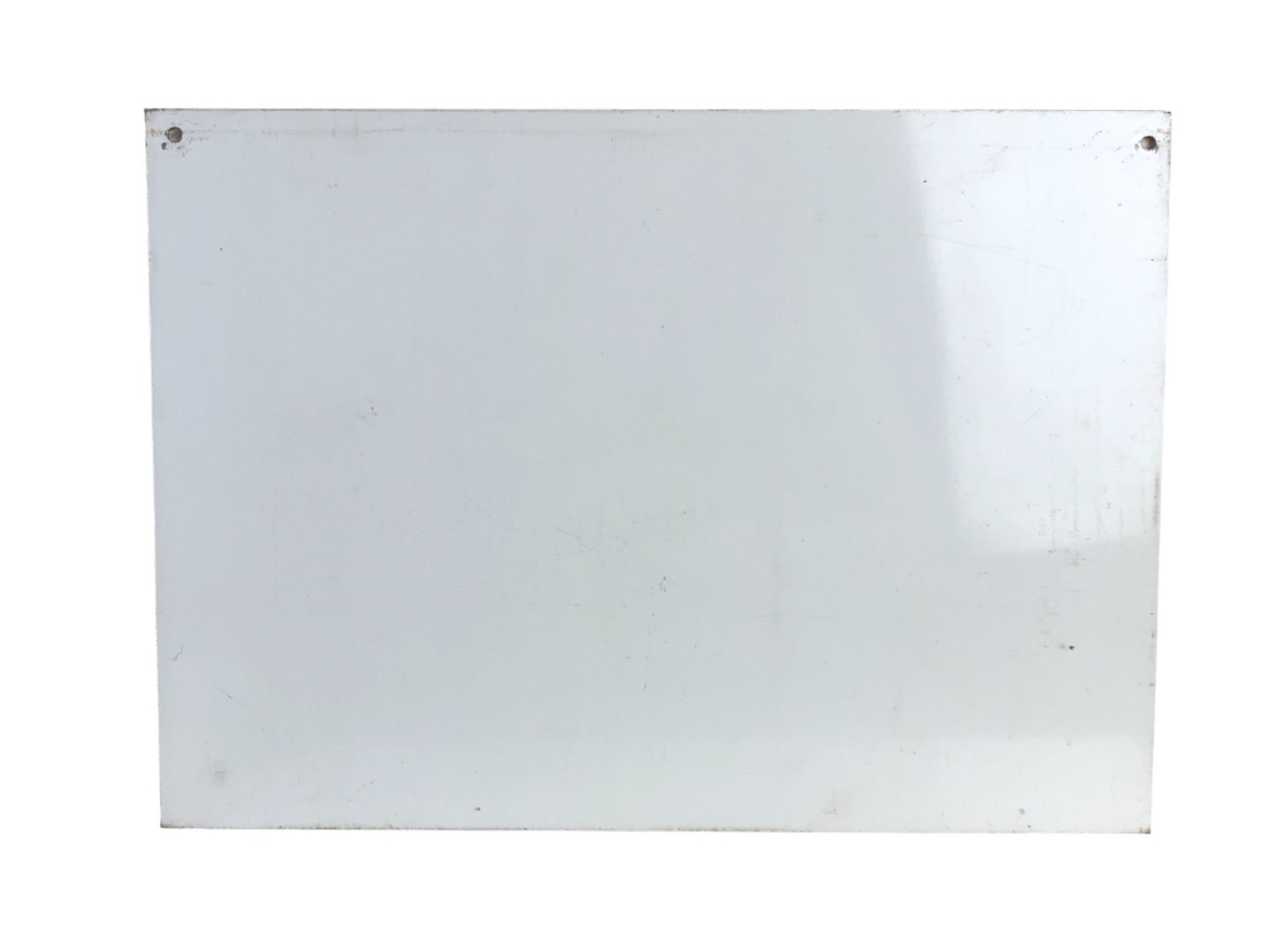 Two Metal Signs 10 x 14″ EMPTY and FULL Acetylene Red on White