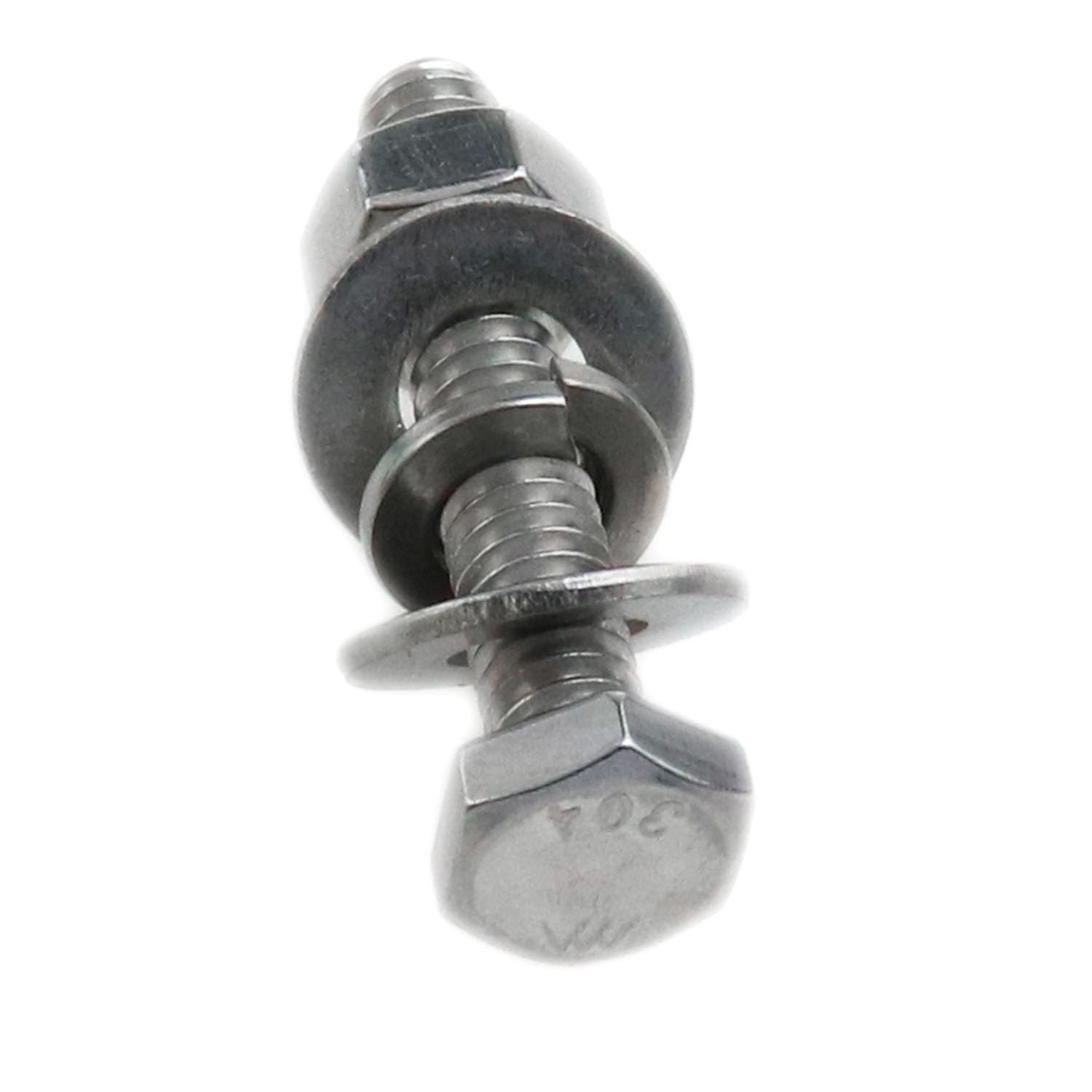 304 Stainless Steel UChannel Sign Post Mounting Bolts And Nuts 8 PCS