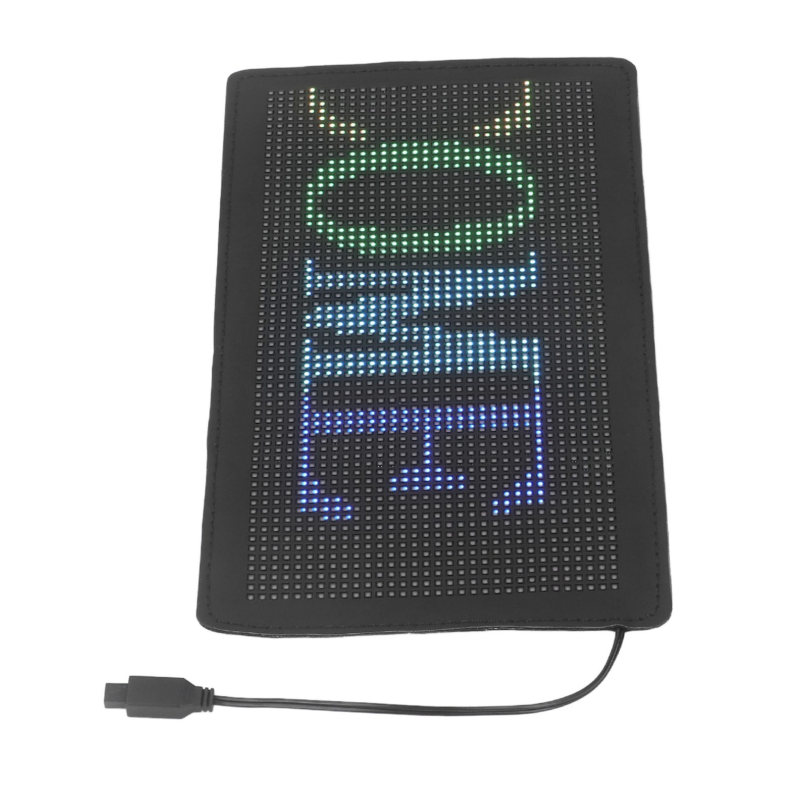 Scrolling LED Car Sign APP Control Flexible Display Screen 32×64 Resolution DC5V