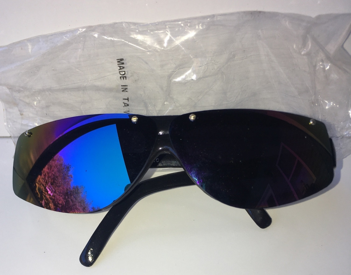 Vintage 1980’s Sunglasses Made In Taiwan Arnold Terminator 80s Glasses Black