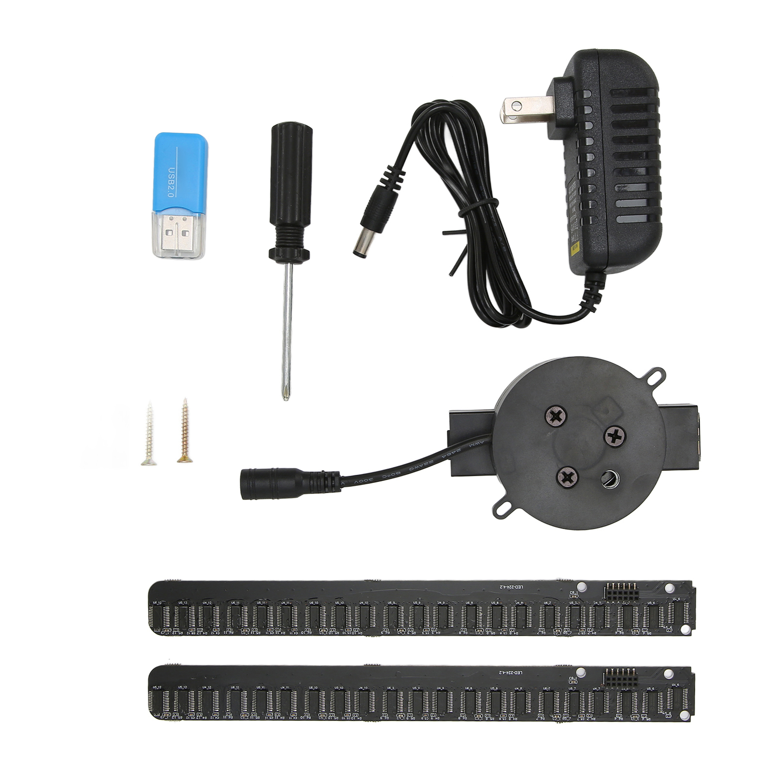 3D Hologram Fan 16.5in WiFi 3D Holographic Projector with 224 LED Light Beads
