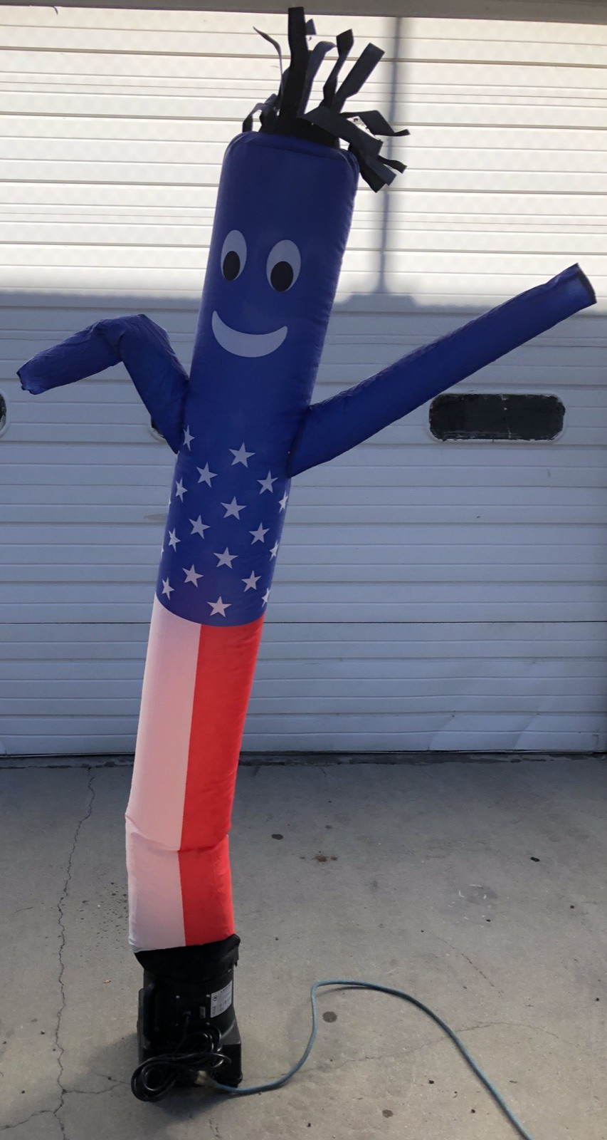 Air Sky Puppet Dancing 1/4HP Blower w/4 Dancer 6′ USA/2ea Santa Claws/Ghost