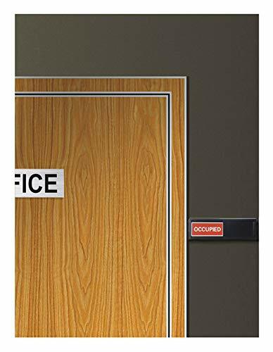 Occupied Use Privacy Room Sign Indicator For Home Office Clinic Restroom Black