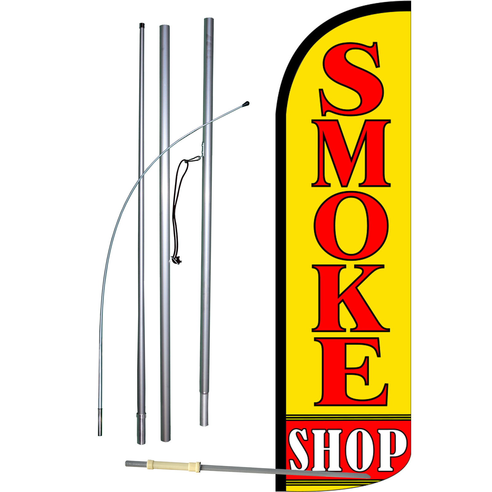 Smoke Shop Swooper Flag Kit