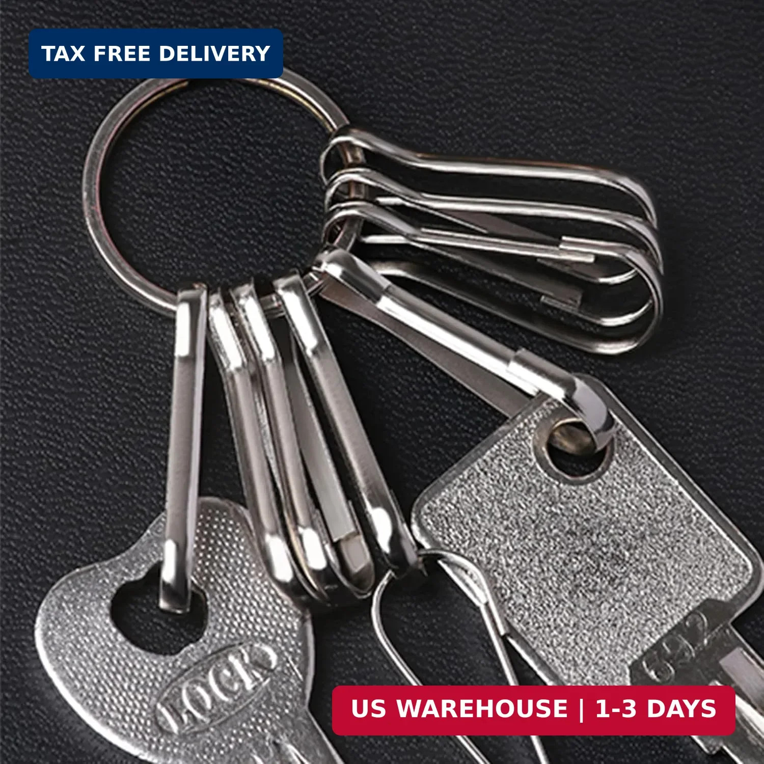 60 PCS Real Estate Sign Rider Clips 2 Inch Metal Hanging Real Estate Sign Clips