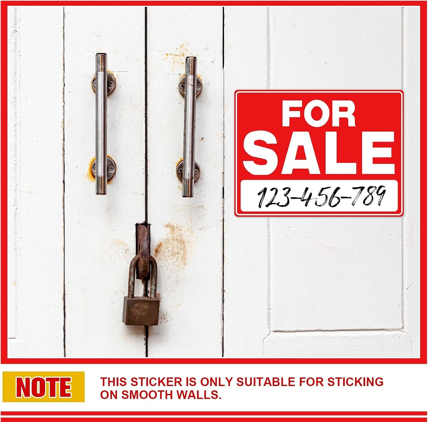 Seajan 25 Pcs for Sale Signs for Car 9 x 12 Inches Auto Sales Signs Vehicle, Hou