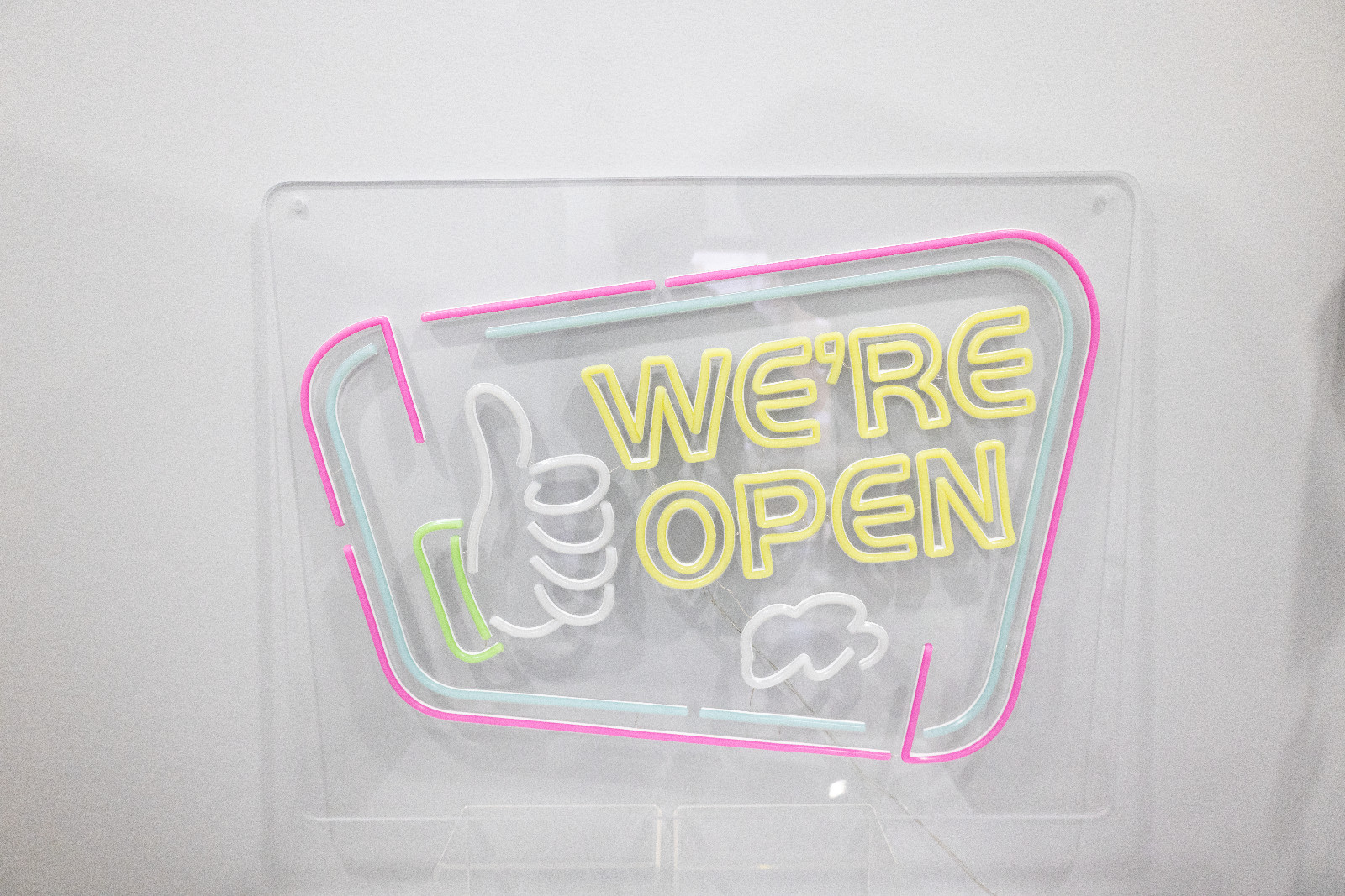 24″X18″ LED Open Sign – Super Bright Illuminated Signage High Visibility