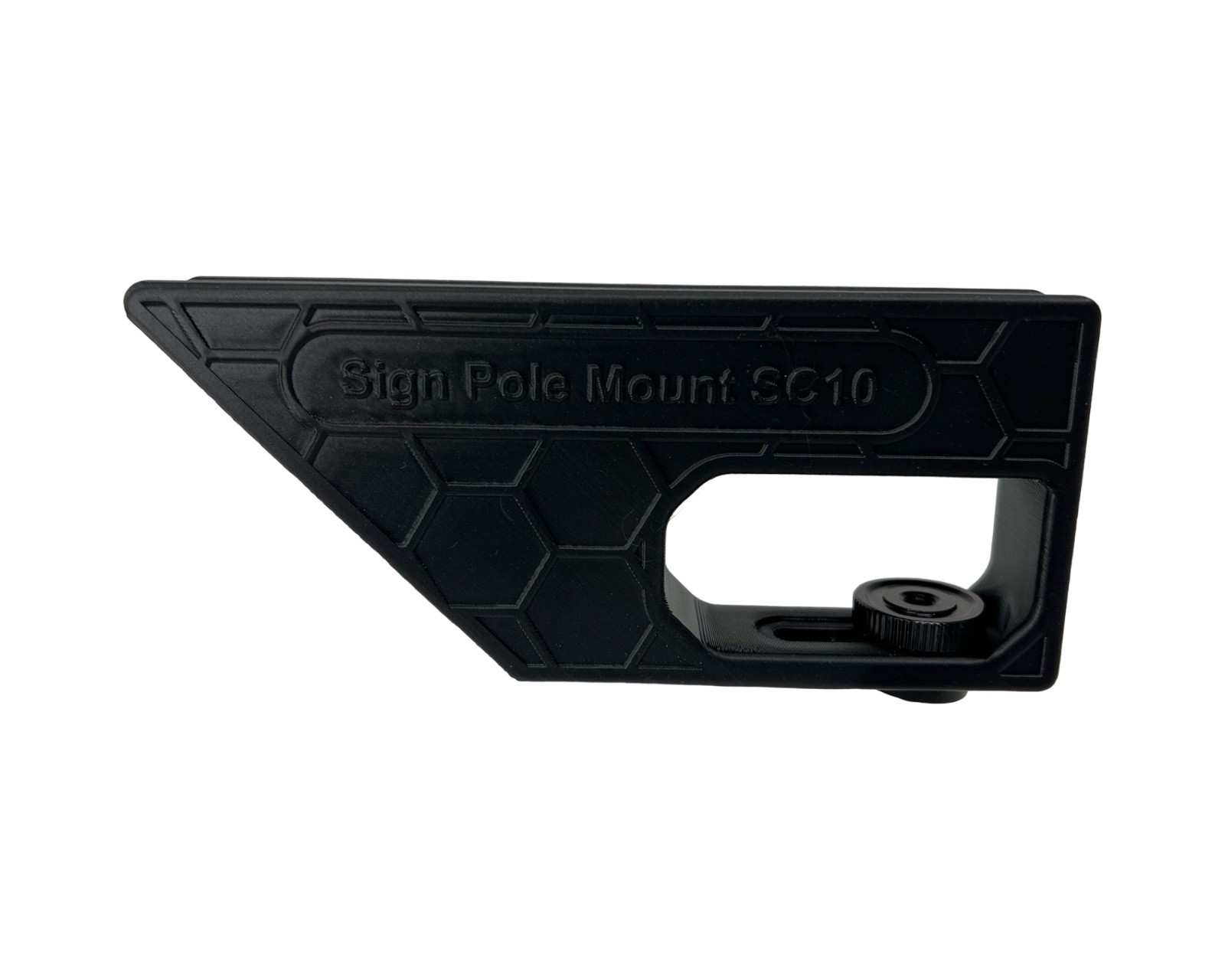 Sign Pole Mount – For Advertising, Information, and Protests with Camera Mount