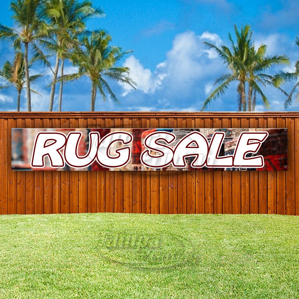 RUG SALE Advertising Home Decor Furniture Vinyl Banner Flag Sign USA XL01676