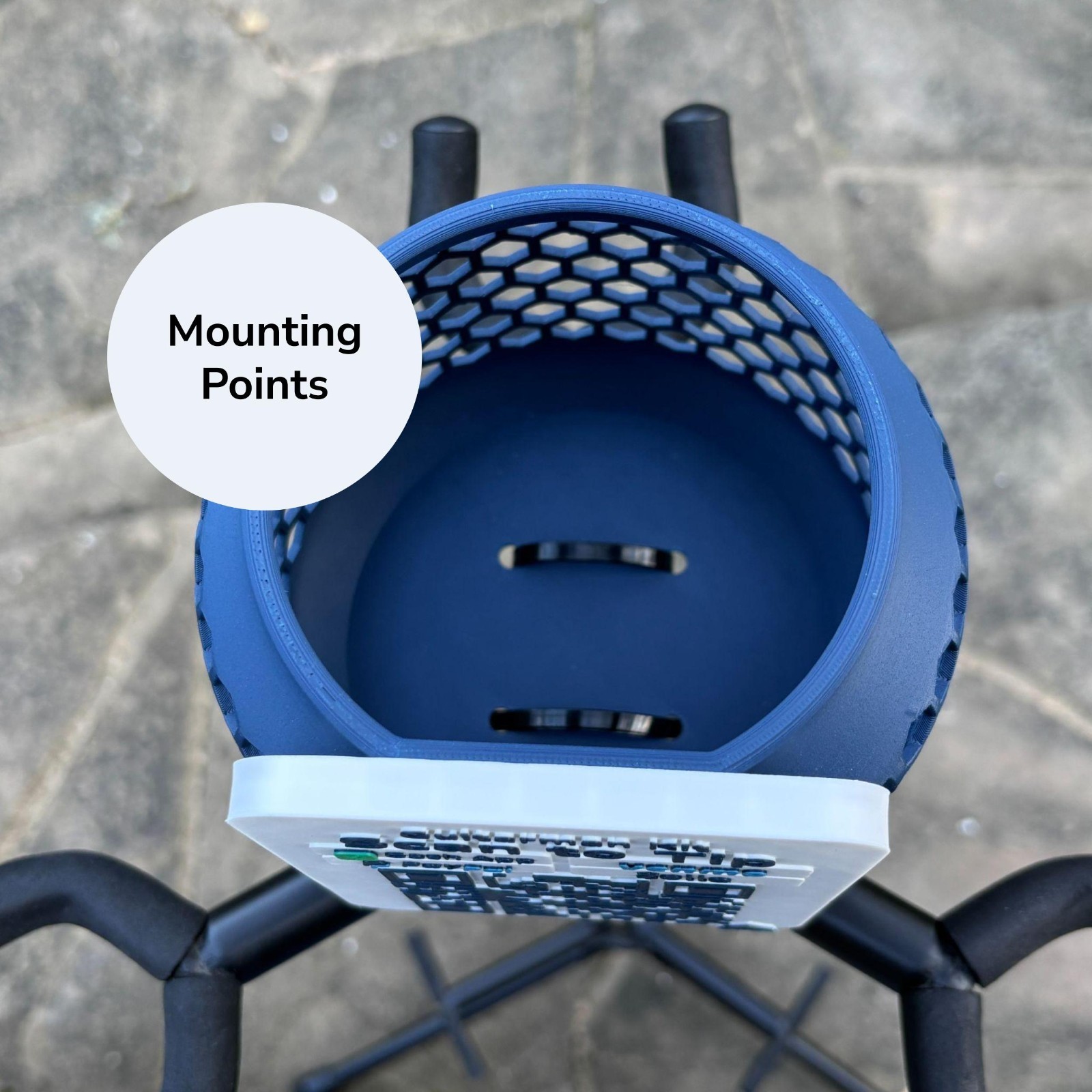 Compact Tip Jar – Cash & Digital Tipping with Business Card Holder -Artfare Mini
