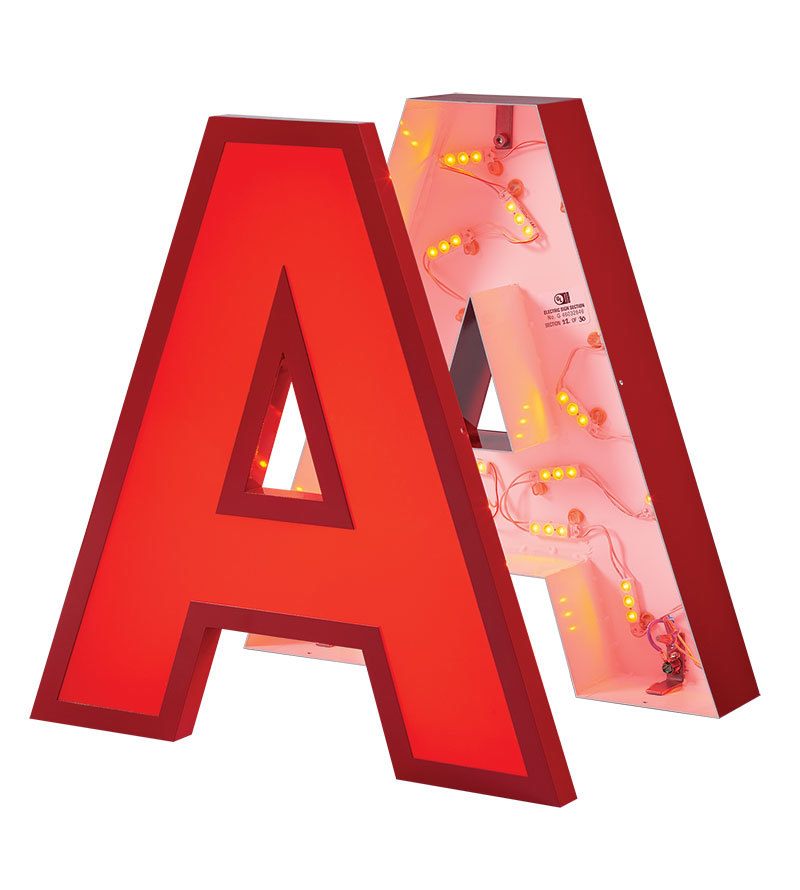 Outdoor LED Signs – 24″ Channel Sign Letters- Superior Quality made in the US