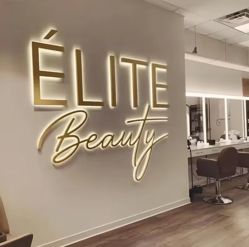 Custom 3D LED Backlit Logo Sign | Commercial Business Signage | Fast Build