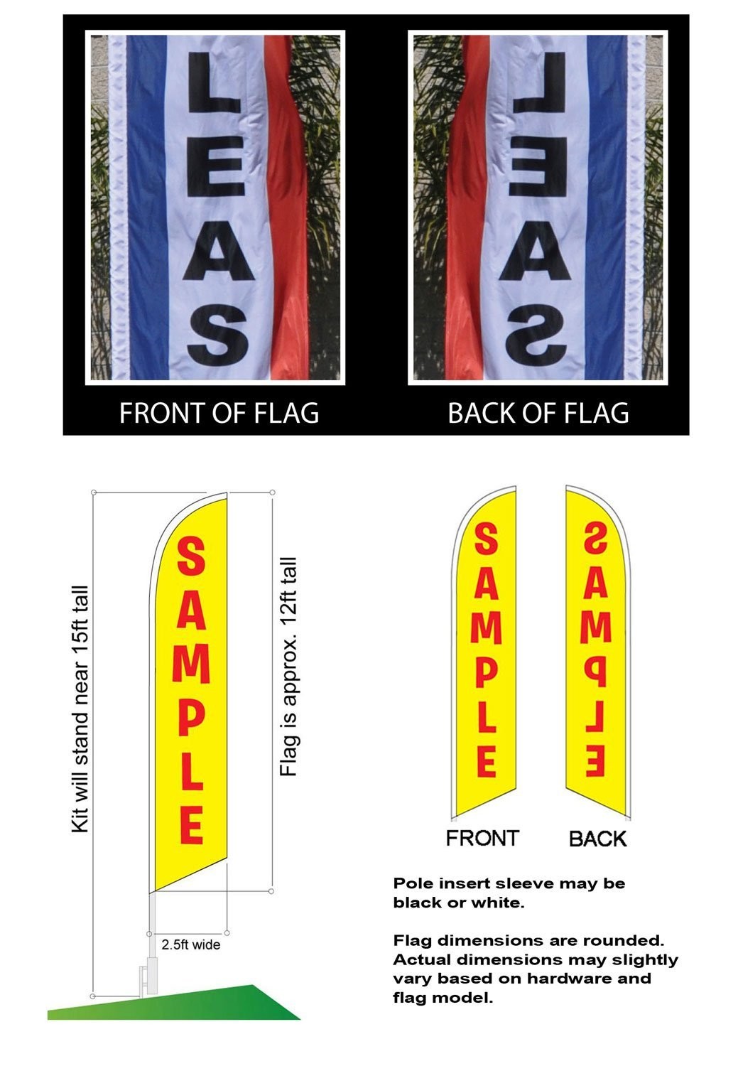 Smoke Shop Advertising CBD and Kratom Sold Here Feather Banner Swooper Flag…
