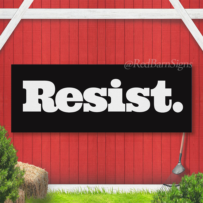 Resist Banner