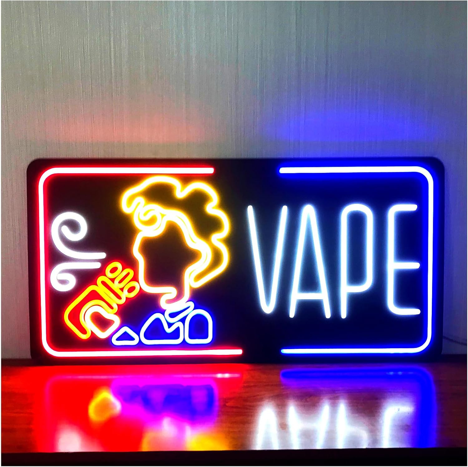 Extra Large 35″x18″ Neon LED VAPE Sign for Smoke Shops and Businesses