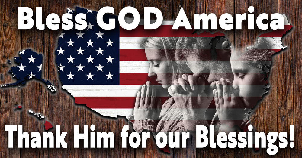 Bless GOD America US Flag Map 21″ x 40″ Magnetic Garage Banner For Steel Garage