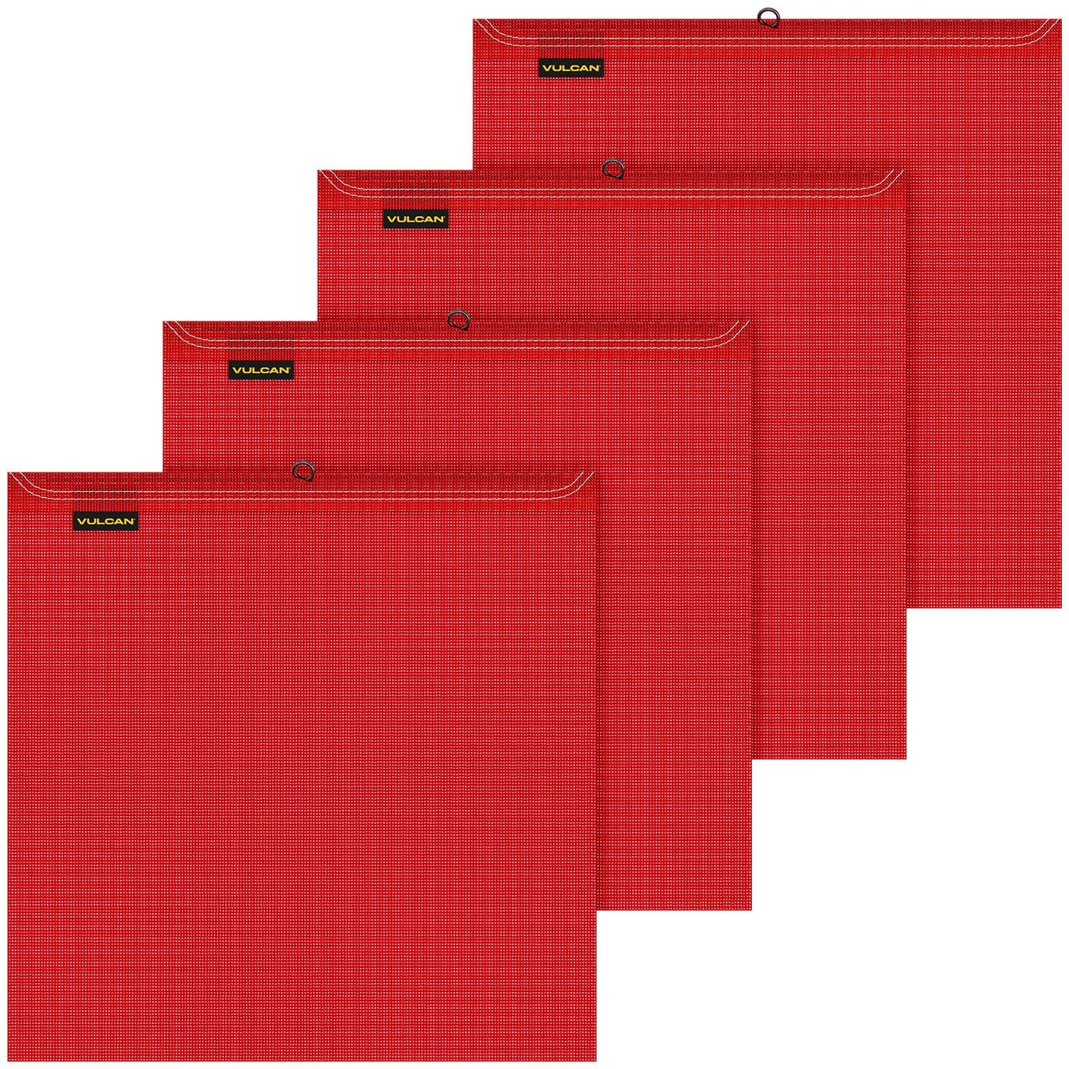 Safety Flag with Wire Loop – Bright Red – Vinyl Coated Polyester Construction…