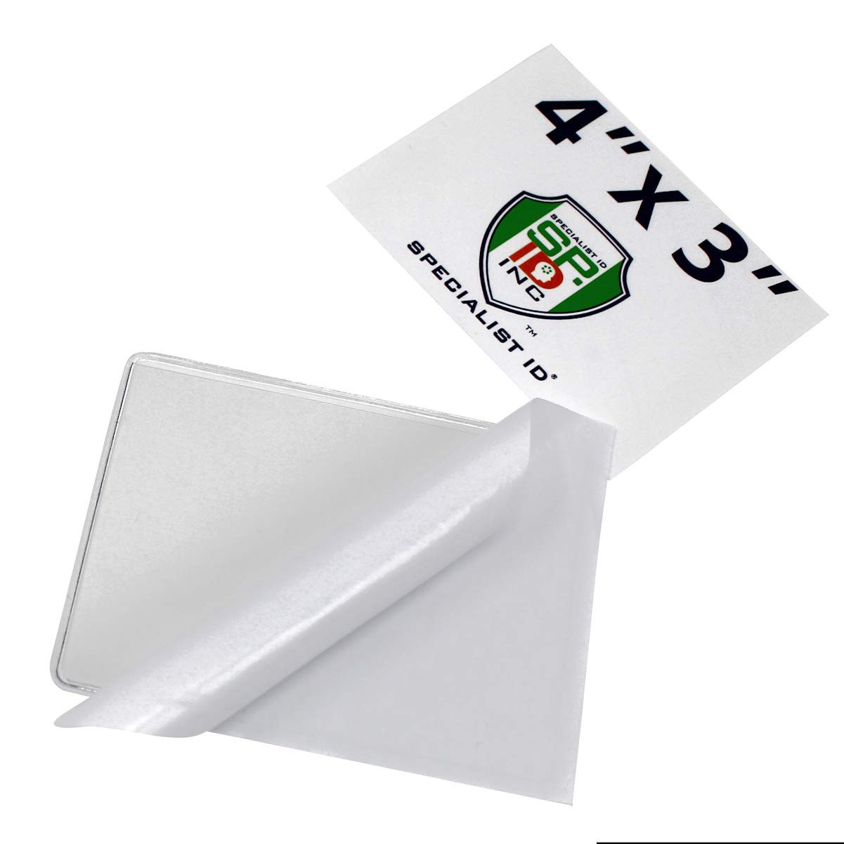 2 Pack – Parking Permit Holder for Car Windshield – Clear 2 Pack,
