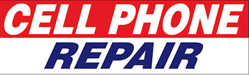 CELL PHONE REPAIR Vinyl Banner Sign 2×10 ft – wb