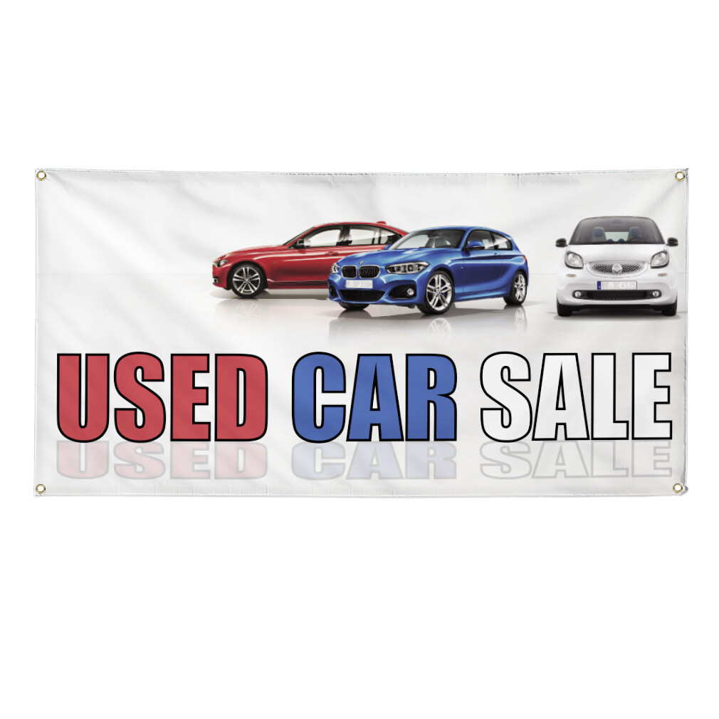 Vinyl Banner Multiple Sizes Used Car Sale Outdoor Advertising Printing B Outdoor