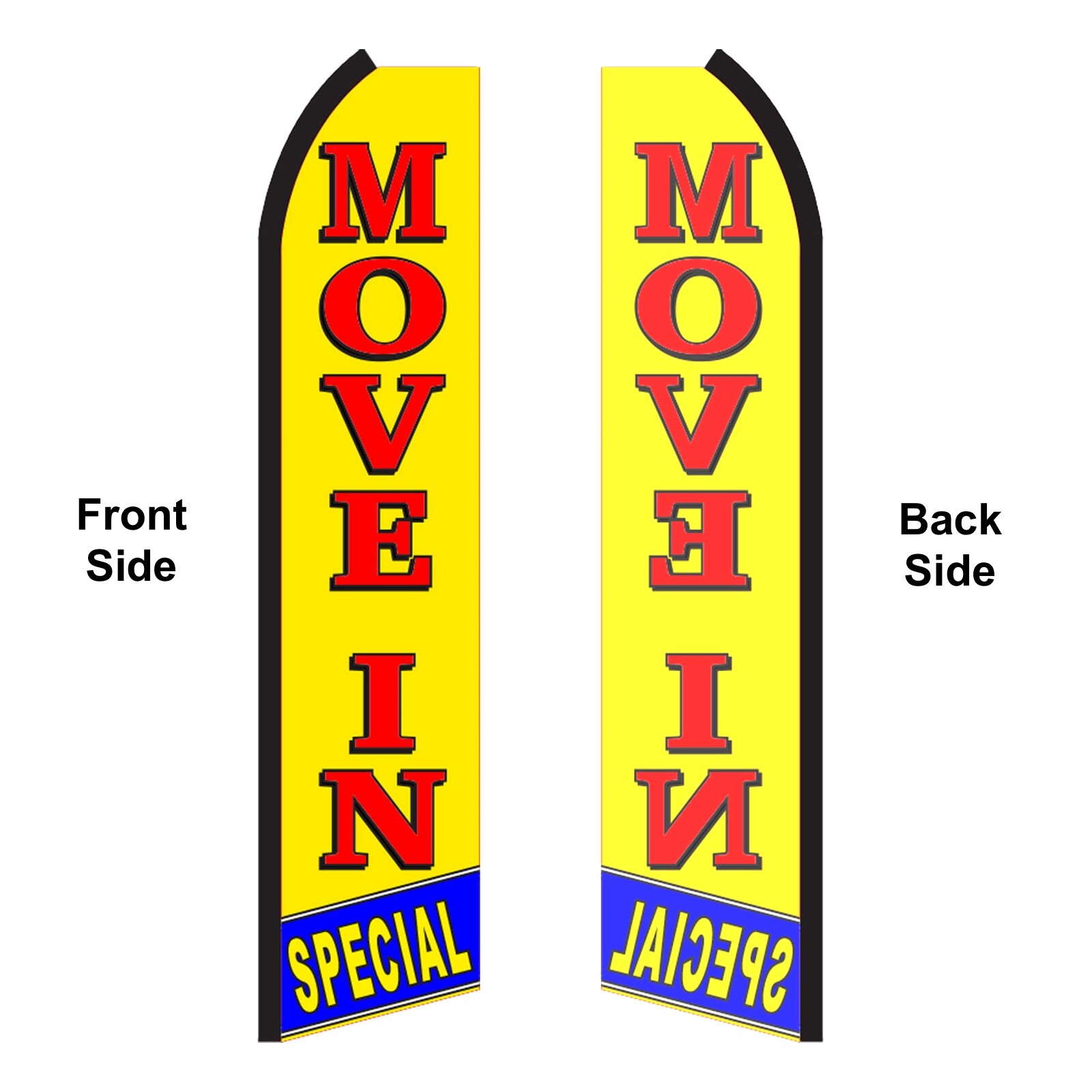 Self Storage, Move in Special, Available – 3 Pack of Swooper Feather Flag Kits