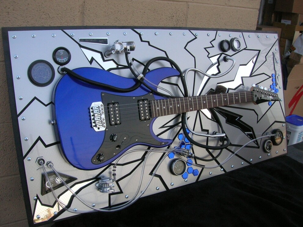 GUITAR Lounge 3D SIGN Art Fender Gibson ESP BUSINESS Jackson logo style new