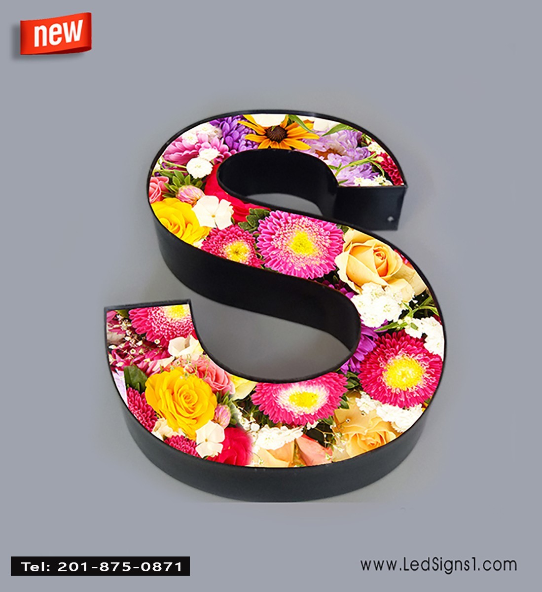 Custom made 3D Led Channel Letter Signs Storefront signage 20 Inches