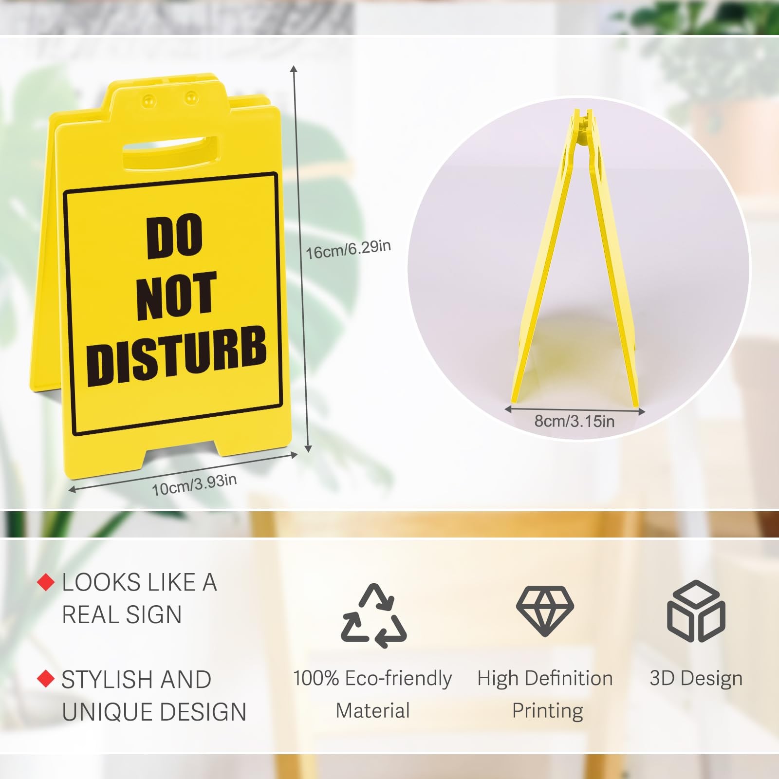 Do Not Disturb Desk Sign Leave Me Alone Office Cubicle Accessories Quiet