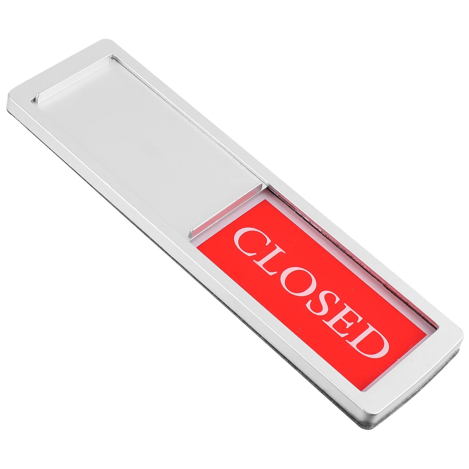 Open and Closed Signs for Business Two-Sided Large Storefront Shop Salon