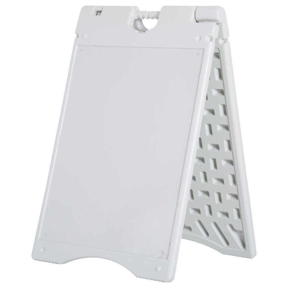 Sandwich Board, a Frame Sign Holder 15.7 In. X 26 In., Dual Display Outdoor Sign