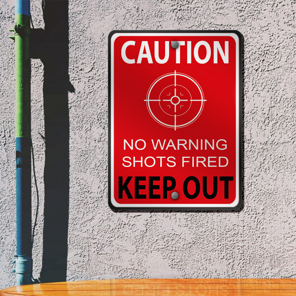 Aluminum Vertical Metal Sign No Trespassing J Weatherproof Street