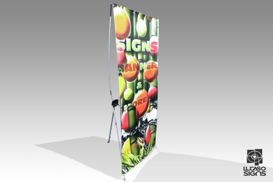 Custom Banner Stand Full Color Printed
