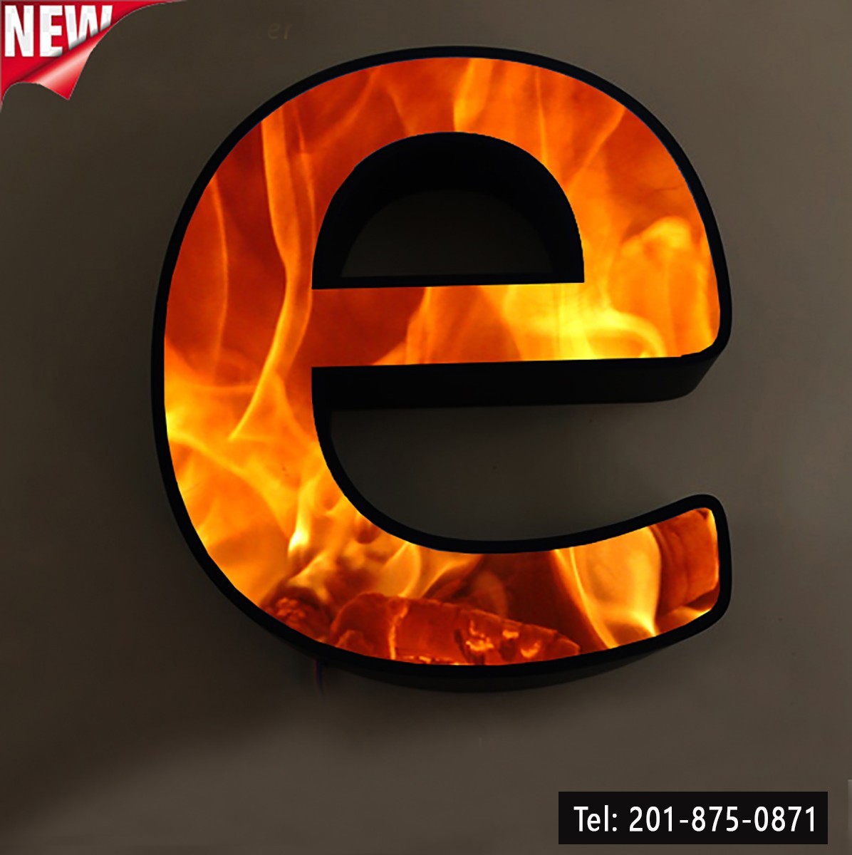 Custom made 3D Led Channel Letter Signs Storefront signage 20 Inches