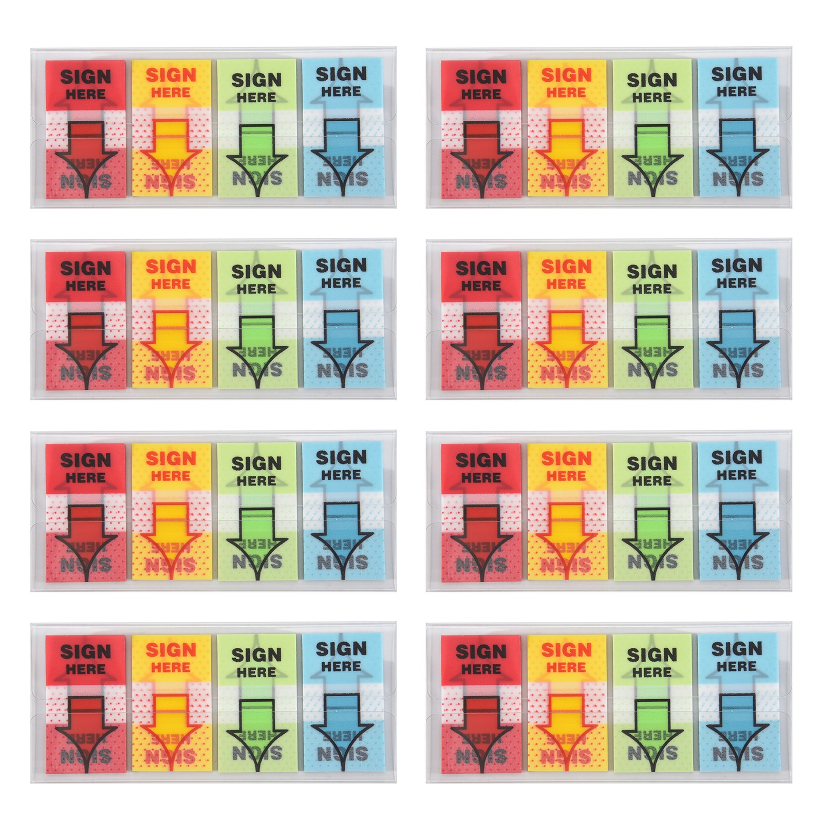 500pcs Sign Here Stickers,Labels Stickers Adhesive Sign Here Tabs Sign Post4067