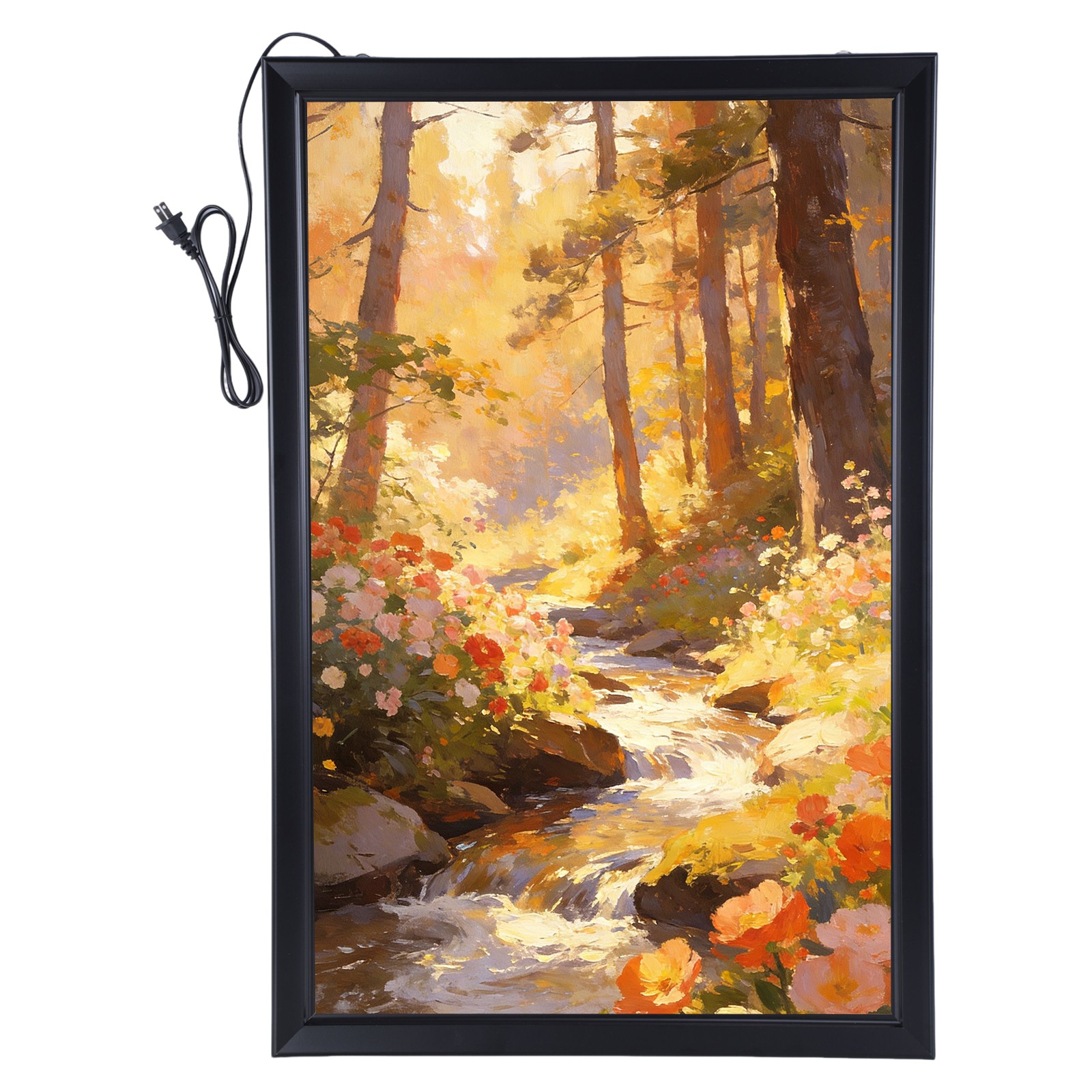 LED Light Box Backlit Movie Poster Art Picture Frame Advertising Display US