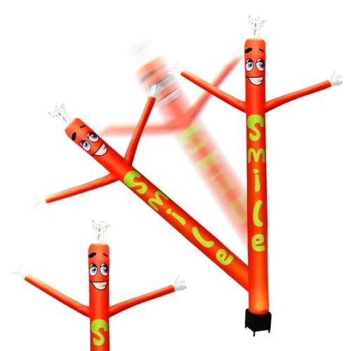 Inflatable Air Waving Tube Dancer 8 Feet with Blower LED for Holiday Decor Party