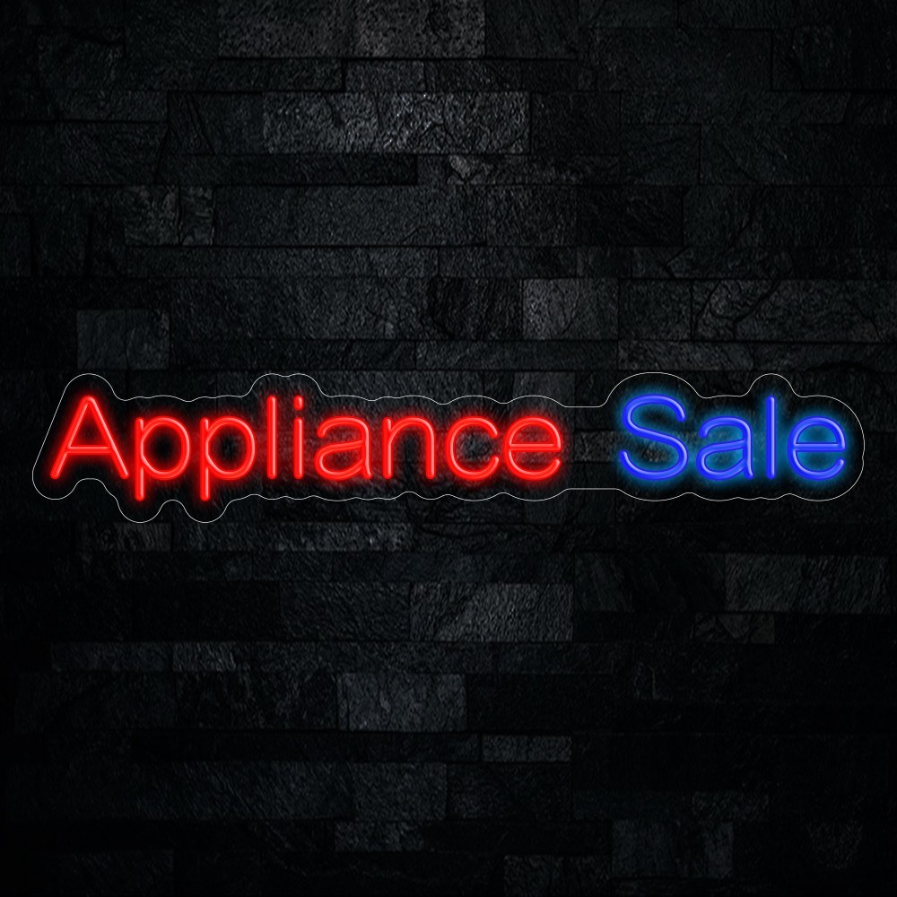 Appliance Sale LED Neon Sign 32″L x 6″H #20094