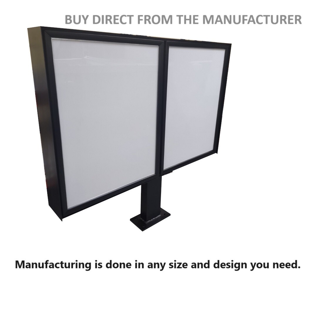 Drive-Thru Menu Board | LED Lighted Menu Sign for Restaurants | Customizable