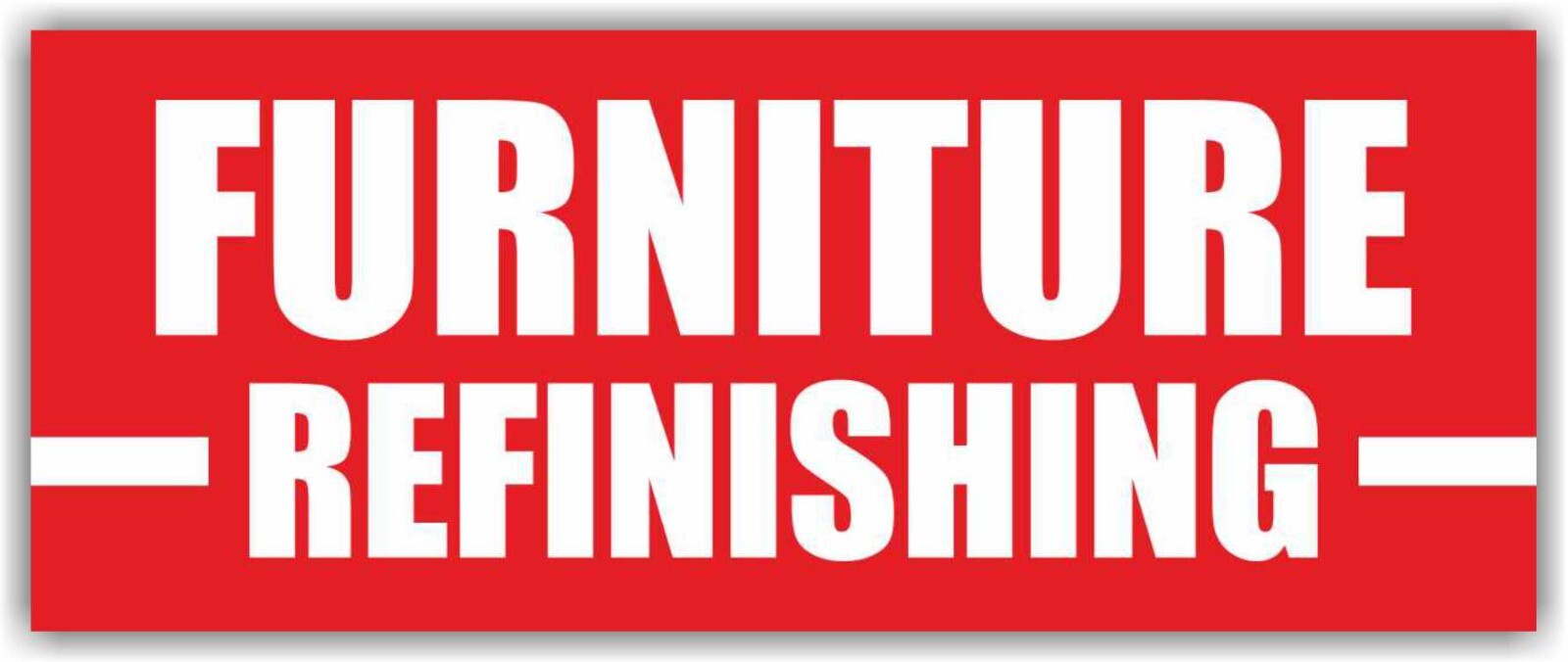 FURNITURE REFINISHING Advertising Banner Vinyl Mesh Sign Store Sale Accessories