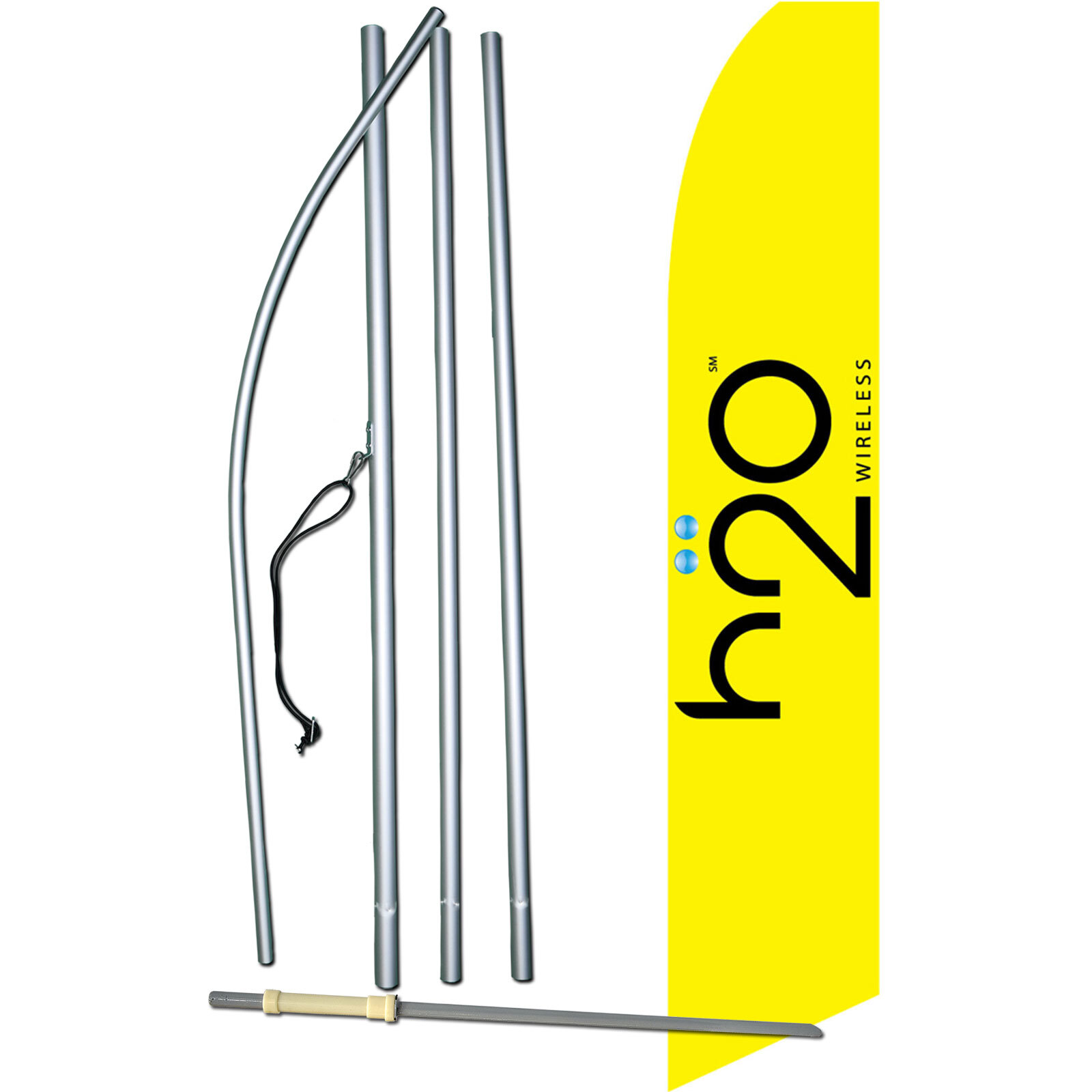 H20 Wireless Complete Swooper Flag Bundle