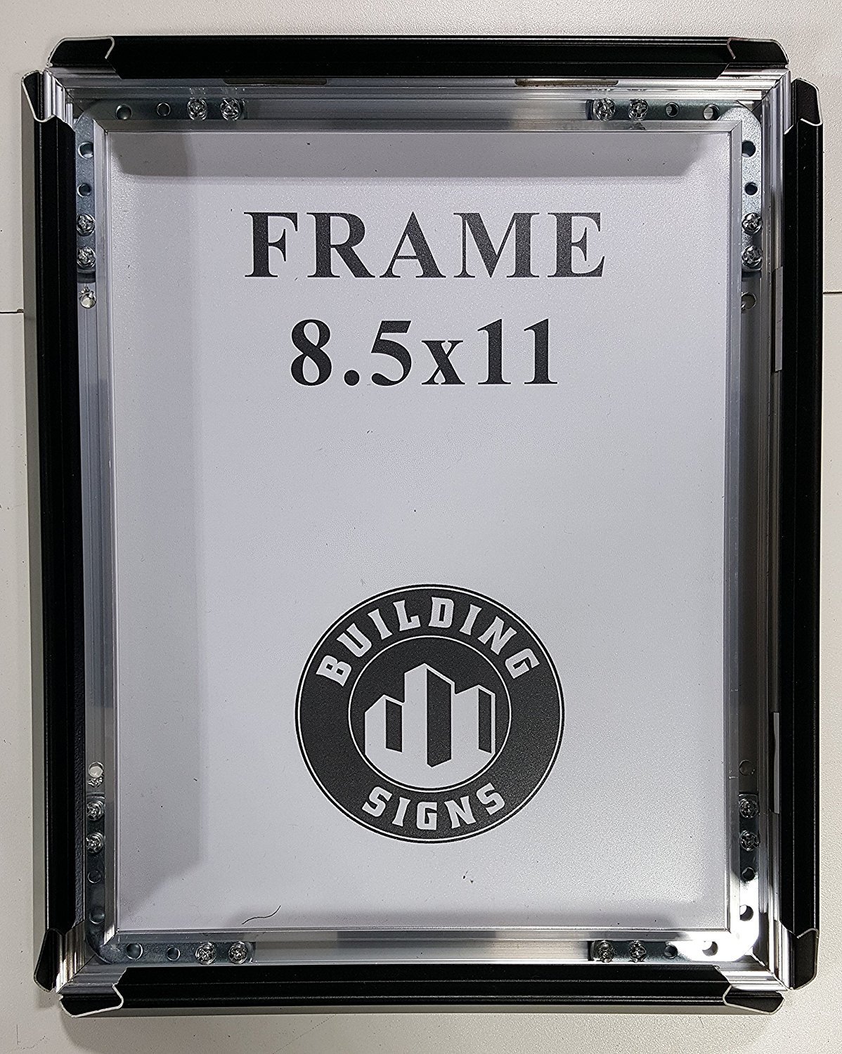Black Snap Frame 8.5×11 Inches Front Loading Quick Poster Change-REF24-1027