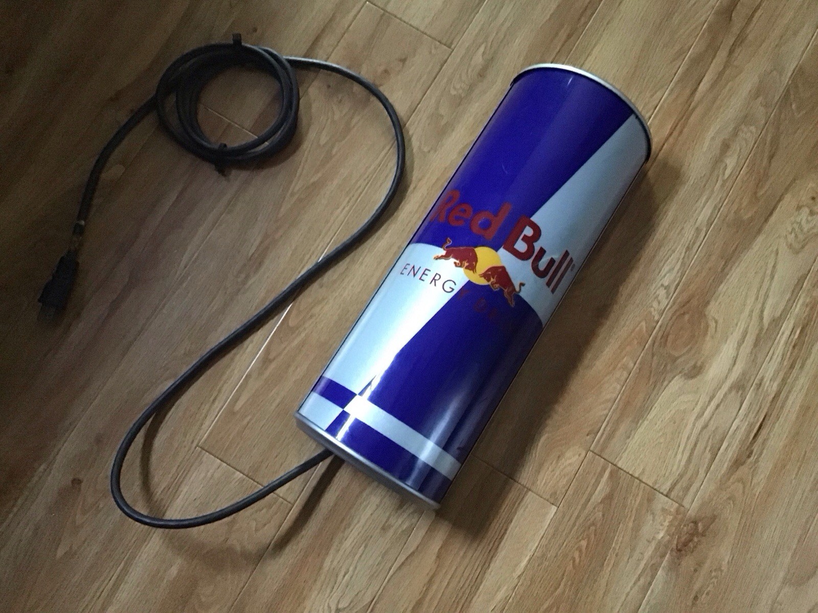 Vintage Red Bull Energy Drink Light Up Can Sign 19.5×7.5 Inches WORKS!