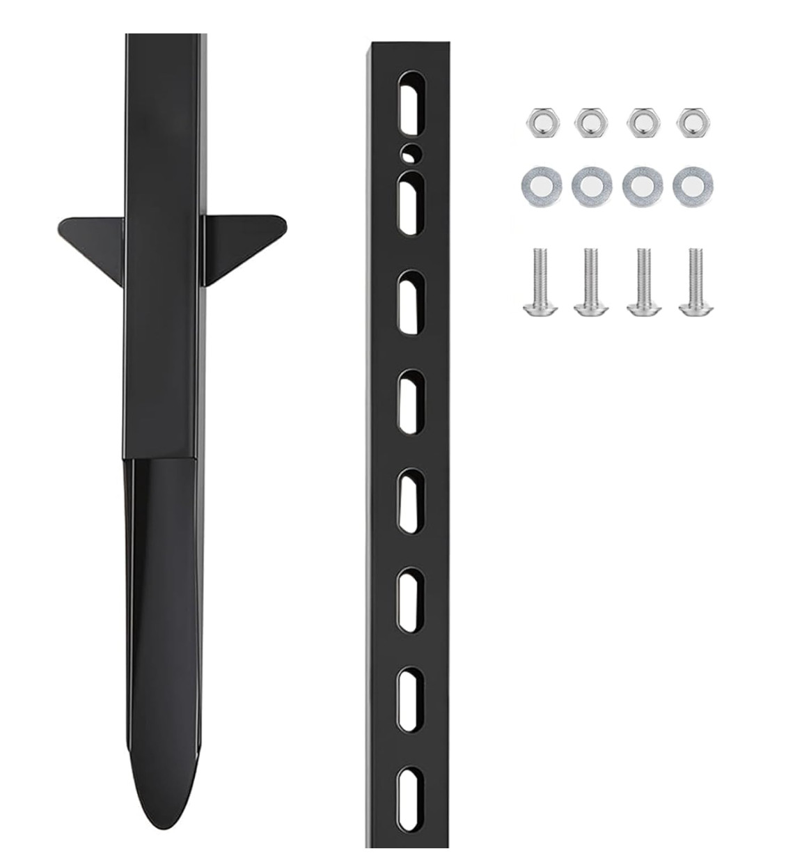 71 Inch Heavy Duty Metal Sign Stake 6ft Tall Post Yard Sale Lawn Sign 71″