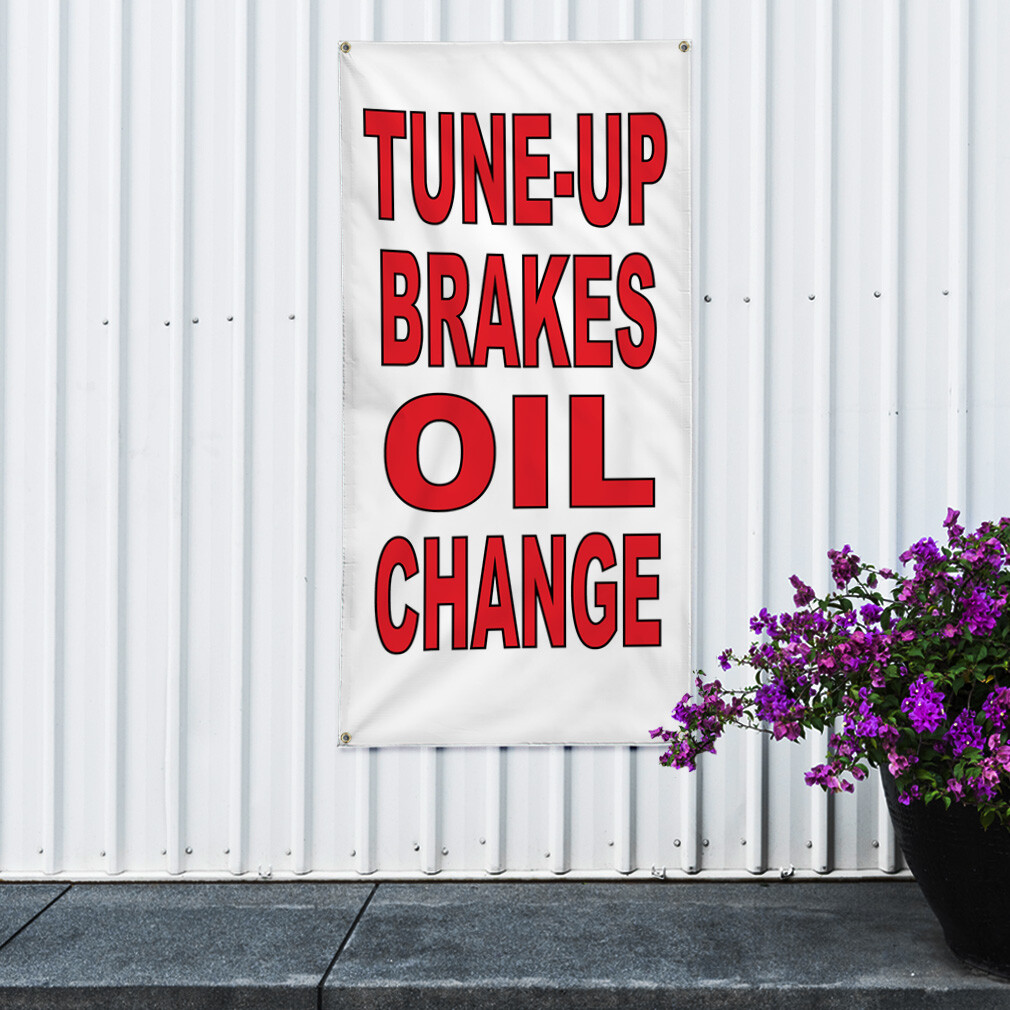 Vertical Vinyl Banner Multiple Sizes Business Weatherproof Industrial Yard Signs
