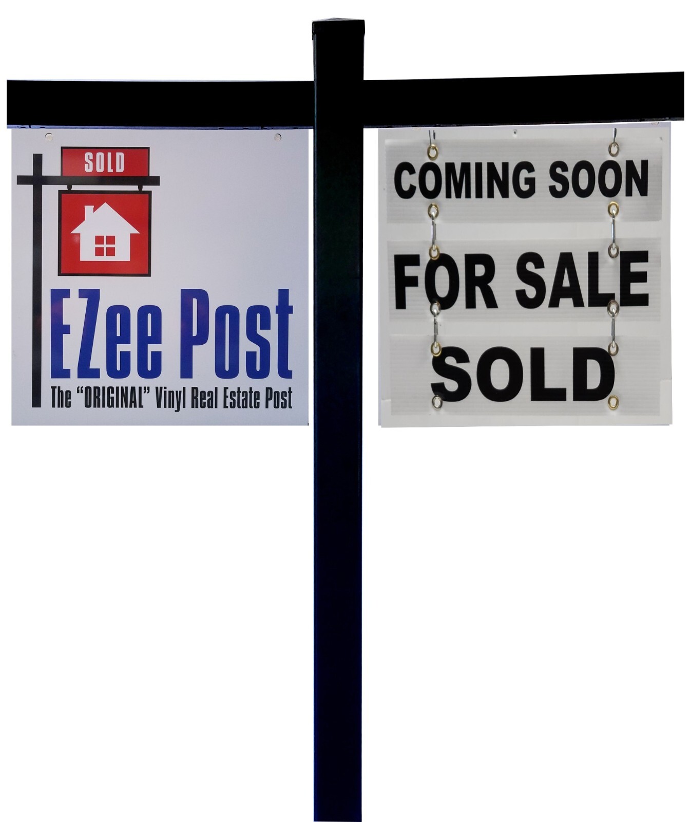 Real Estate Sign Post Kit Corcovado- Black