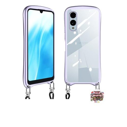 NEW Arrows We2 F-52E Case Shoulder Strap Clear Cover FUJITSU Arrows we2 Phone